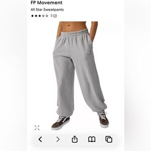 Free People Movement All Star Sweatpants size medium